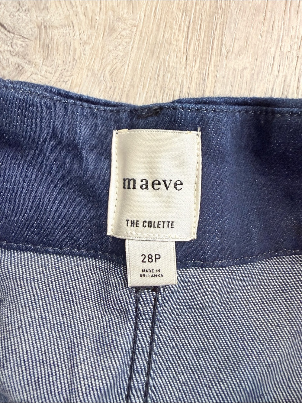 Maeve by Anthropologie The Colette Cropped Wide-Leg Floral Jeans 28P - Picture 8 of 10